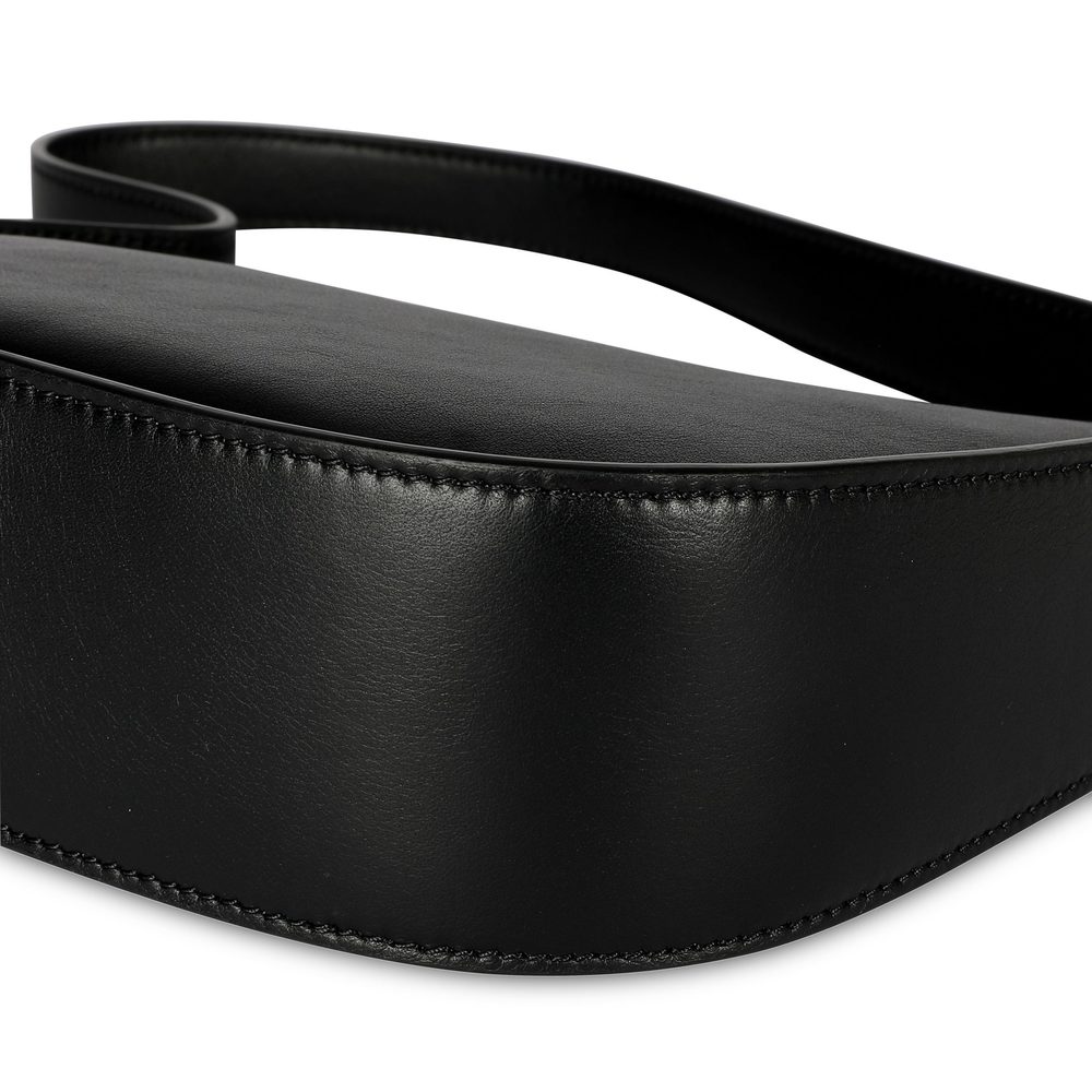 The Row Black Calfskin Leather Half Moon Bag - Picture 5 of 7